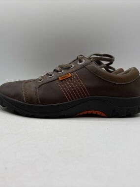 Keen Austin Chocolate Brown Leather Oxford Lace Up Shoes Men’s Size 5 1011775